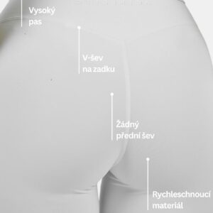 Aluna legíny - Bílá