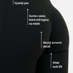 Naya Butt Lift Legíny - Černá